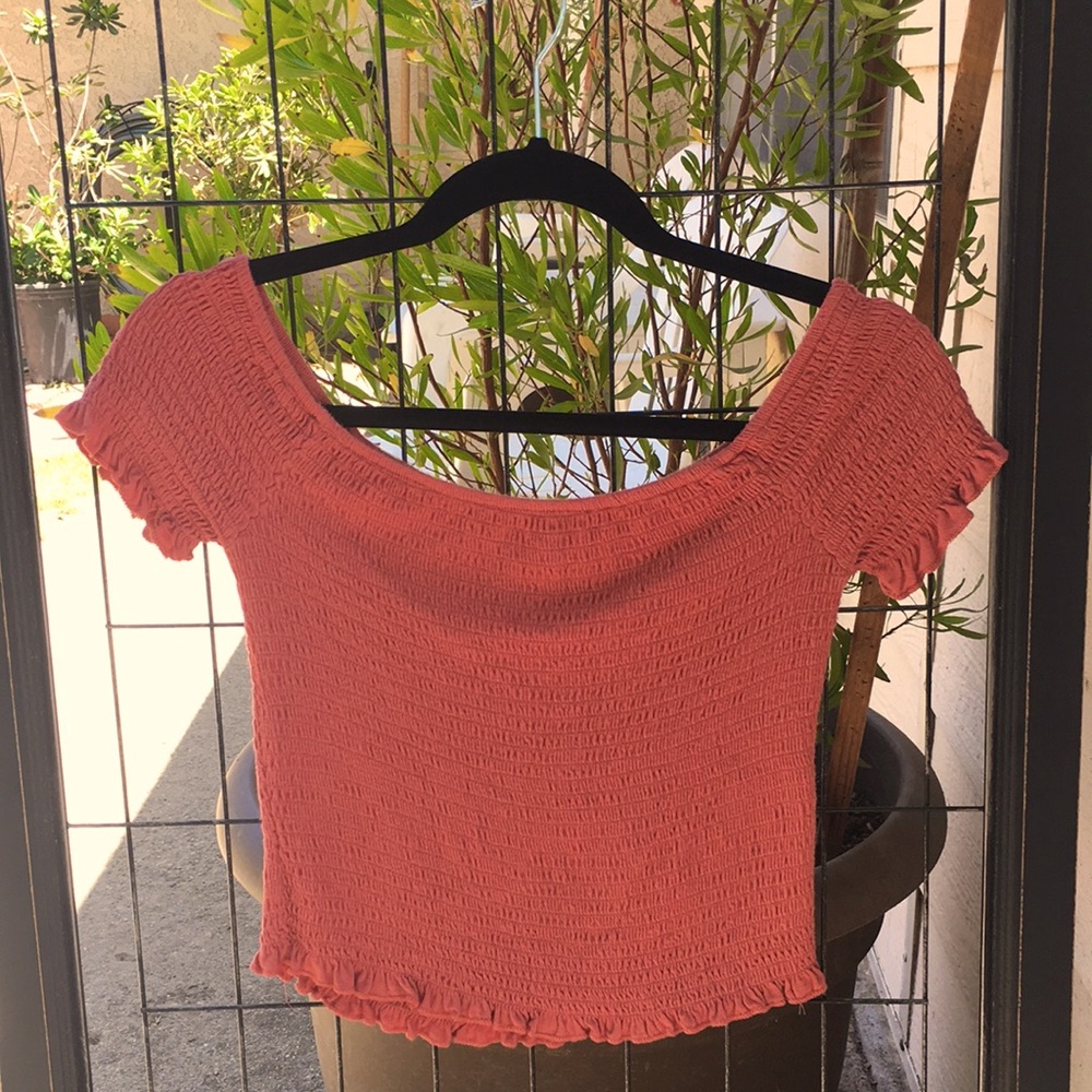 Essentials by Full Tilt Large Pink Top